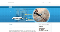 Desktop Screenshot of alexanderenterprisestx.com
